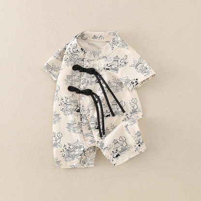 Panda Land - Chinese Style Baby Onesies