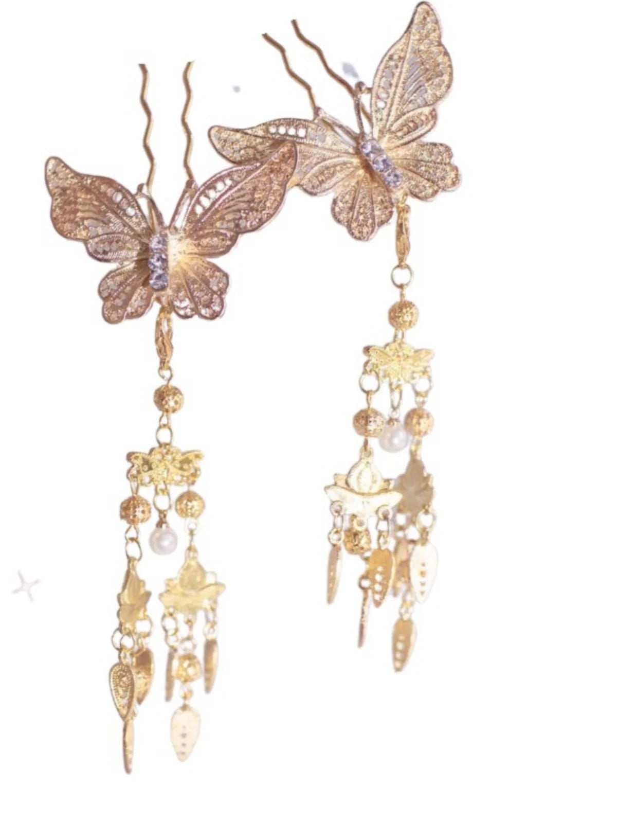 Hair Pins: Dazzle Butterfly