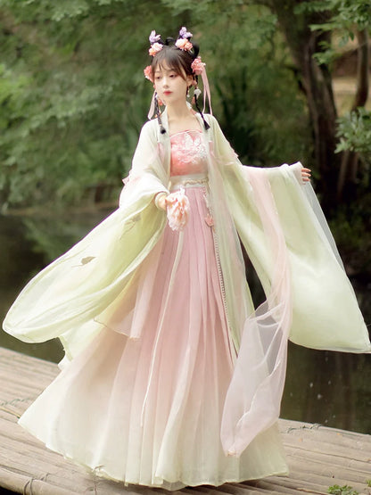 Mengdie 梦蝶 - Tang Dynasty Style Qiyao Ruqun