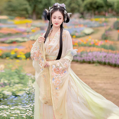 Calm Waters 定风波 - Wei Jin Fairy Style Qiyao Ruqun