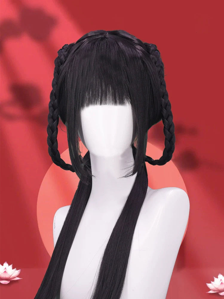 Flying Swallow - Chinese Style Hair Wig for Hanfu