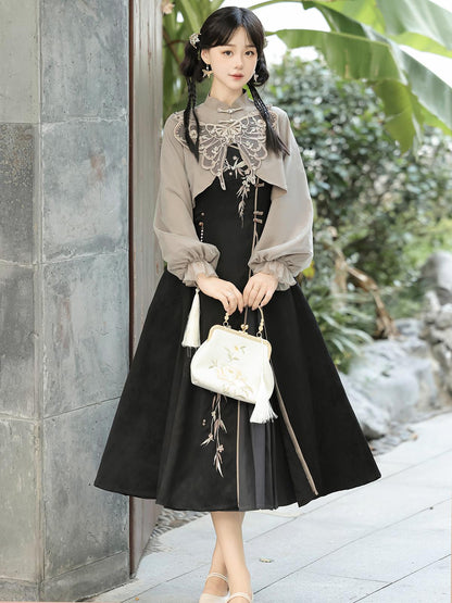 Butterfly Ash 蝶烬 - New Chinese Style Summer Sundress