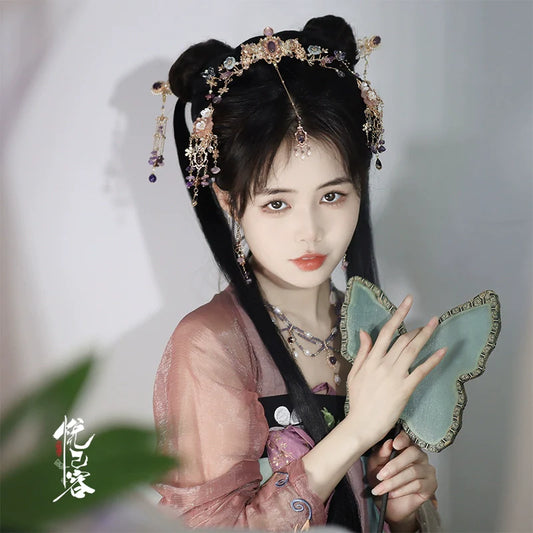 Hanfu Hair Accessories Set: Yexian