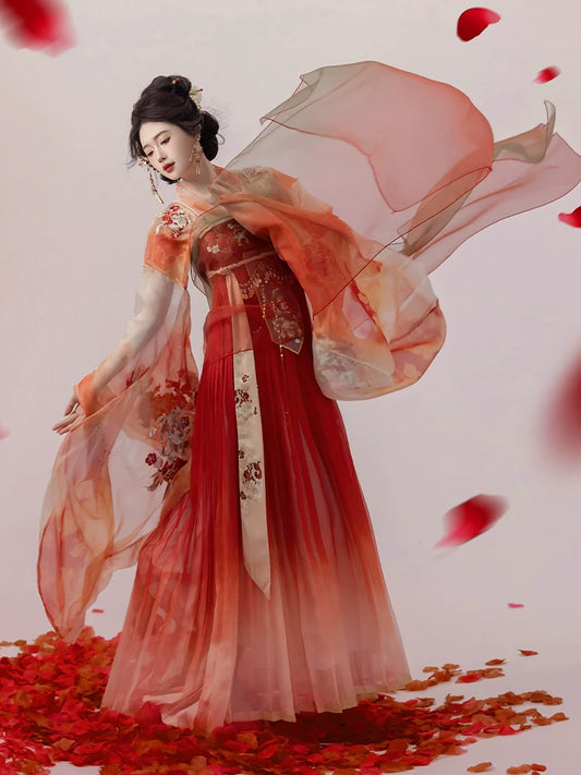 Chaohua 朝华 - Tang Dynasty Style Qixiong Ruqun