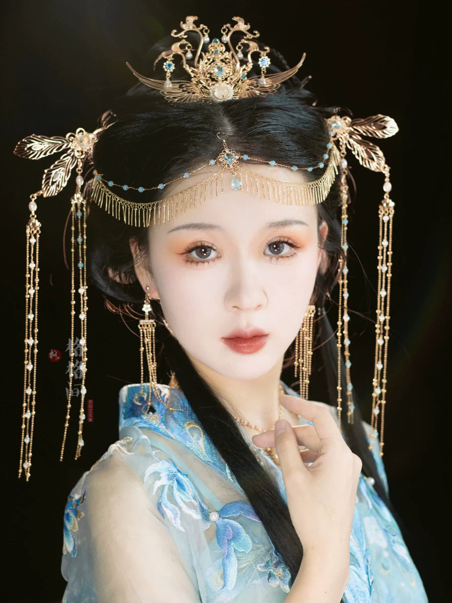 Hanfu Hair Accessories Set: Yuxian