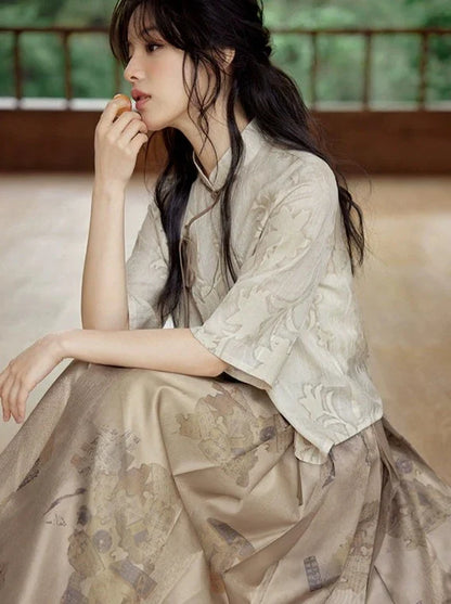 Ming Dynasty x Modern Hanfu: Dream of Silken Ash 八破锦灰 (Preorder)