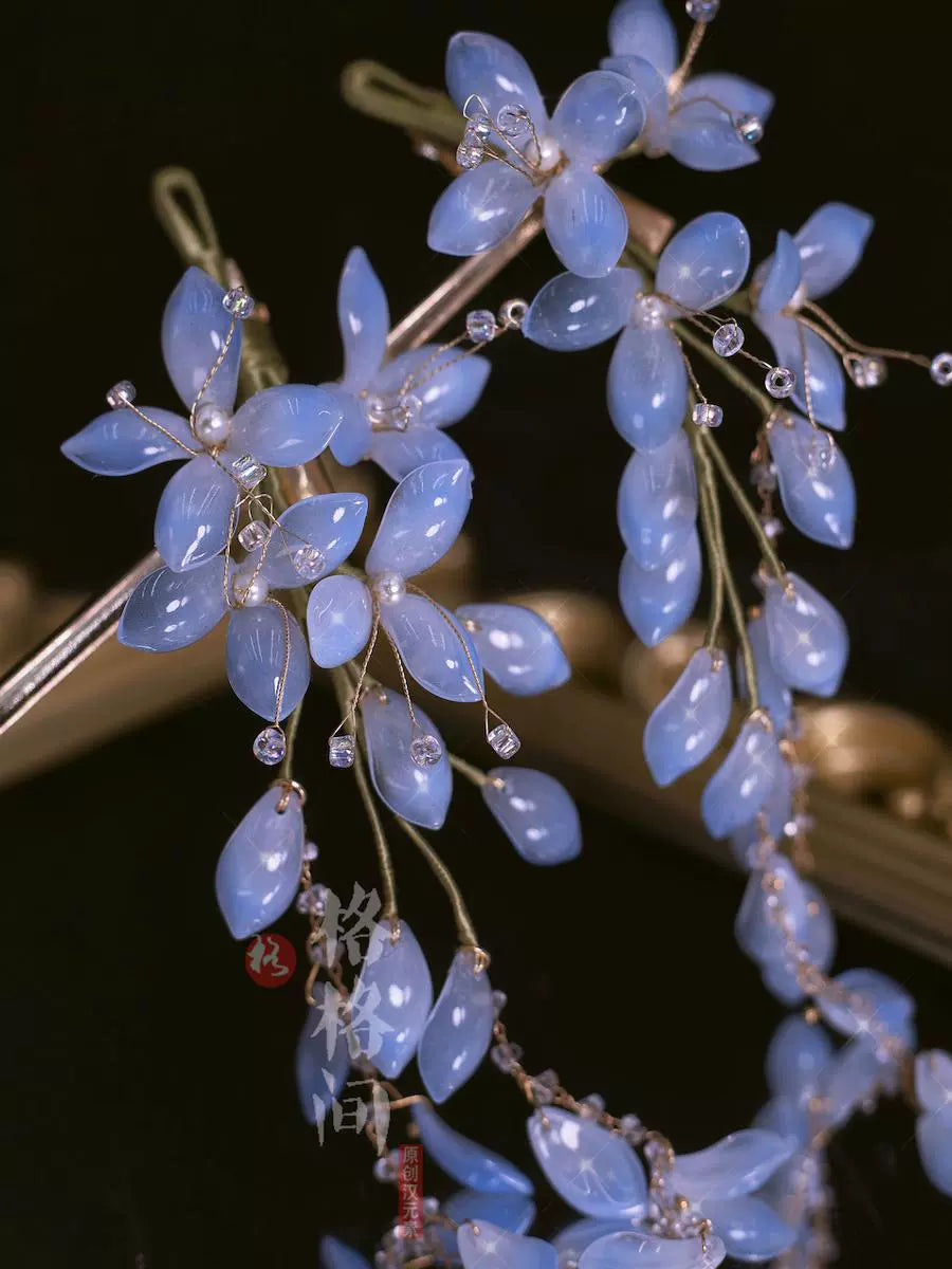 Hair Pins: Spring Rain