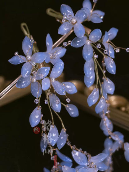 Hair Pins: Spring Rain