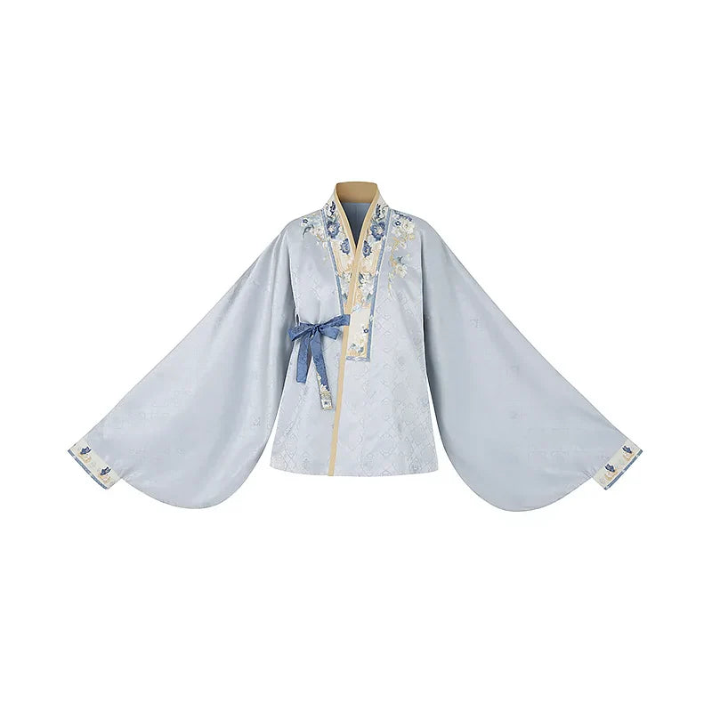 Ming Dynasty Hanfu, Aoqun, Modern, Octagonal Scenery 八角景