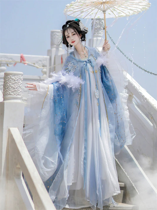 Qingyu Fairy 青羽仙子 - Tang Dynasty Style Qixiong Ruqun