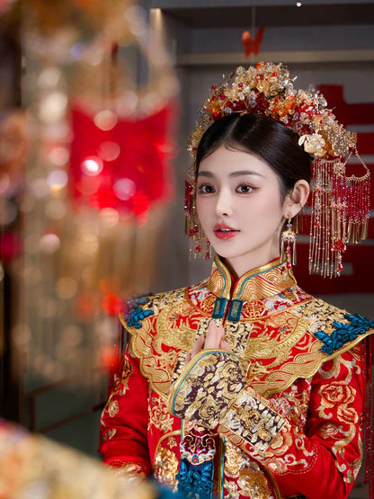 Chinese Wedding Hair Accessories: Passion