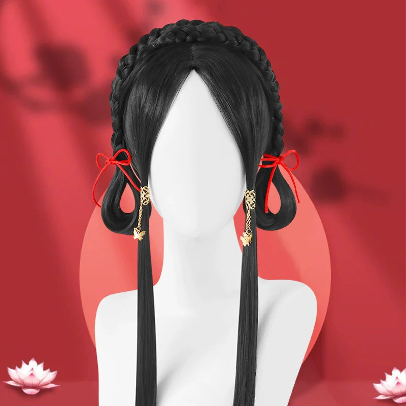 Snowy Fragrance - Chinese Style Hair Wig for Hanfu