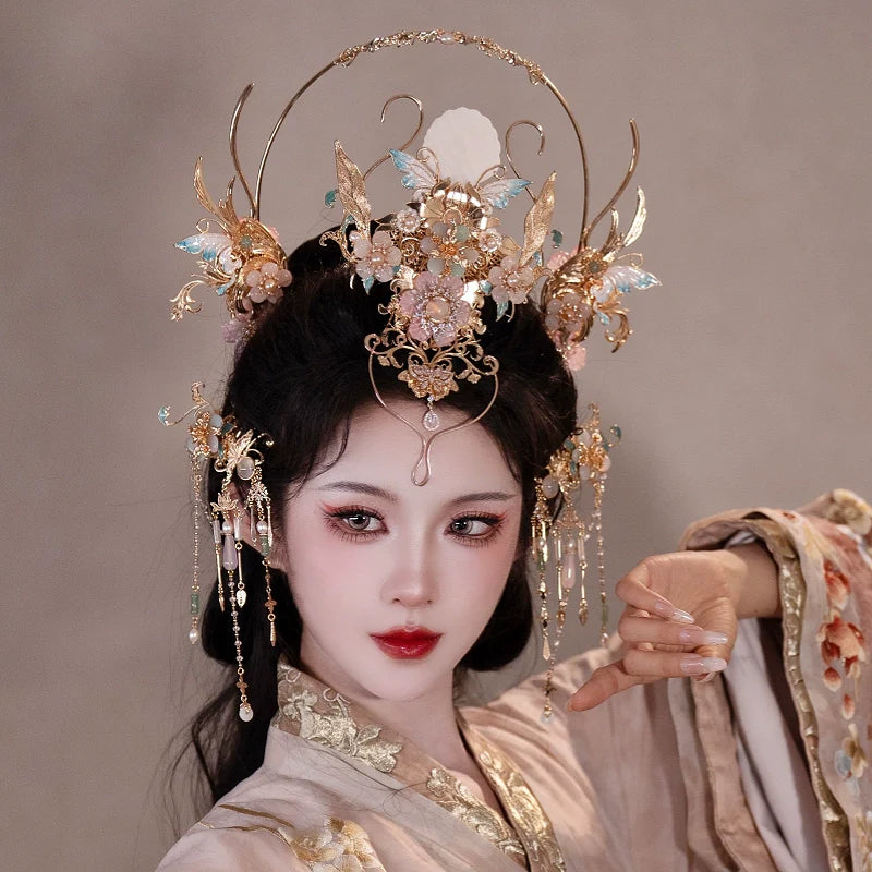 Hanfu Hair Accessories Set: Moon Song