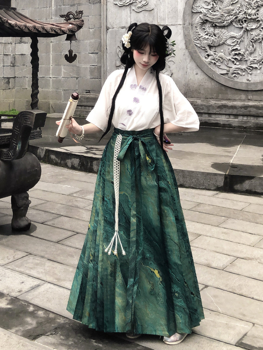 Galaxy 星河 - Plus Size Hanfu Ming Dynasty Mamianqun