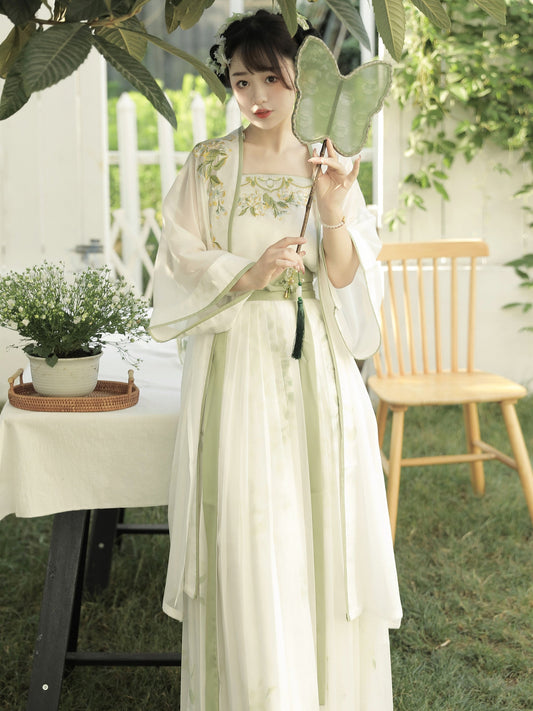 Jasmine - Song Dynasty Style Qiyao Ruqun Hanfu