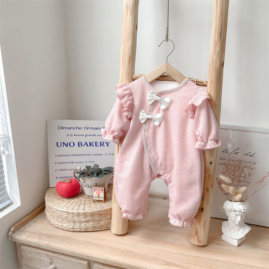 Little Bows - Cheongsam Style Baby Onesies for Girls