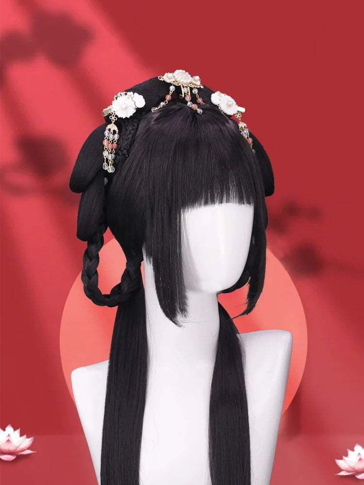 Beautiful Jade - Chinese Style Hair Wig for Hanfu
