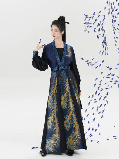 Tang Dynasty JX3 Inspired Modern Hanfu, Yinzhu 飒翎银竹 (Preorder)