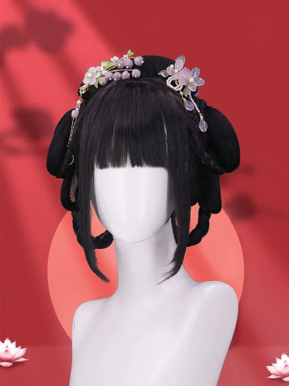 Like Clouds - Chinese Style Hair Wig for Hanfu