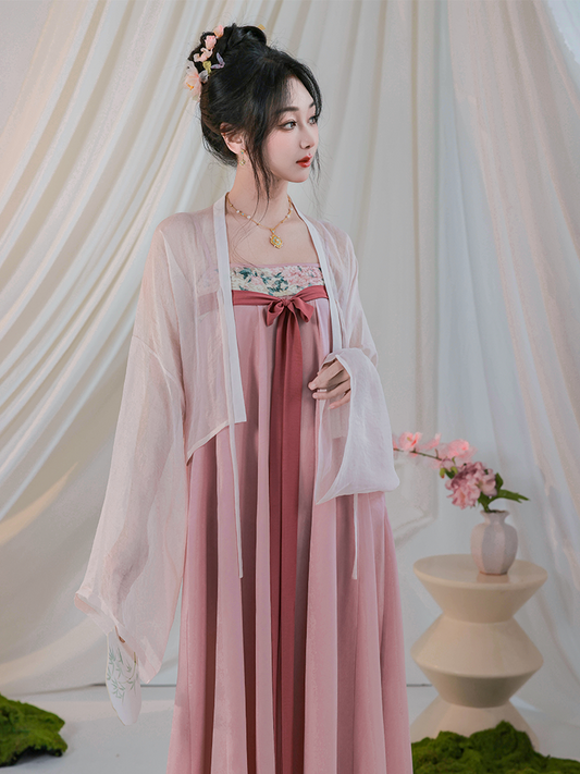 Full of Spring 满春娇 - New Chinese Style Tang Dynasty Hanfu (Preorder)