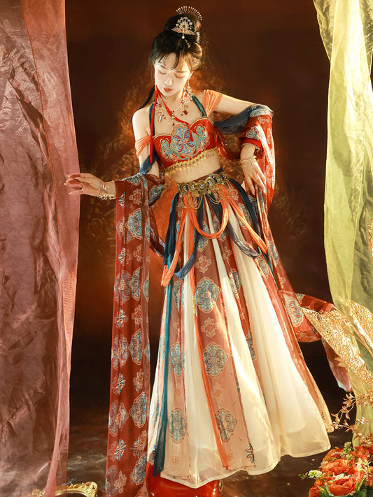 Ethereal - Dunhuang Fairies Goddess Tang Dynasty Costume