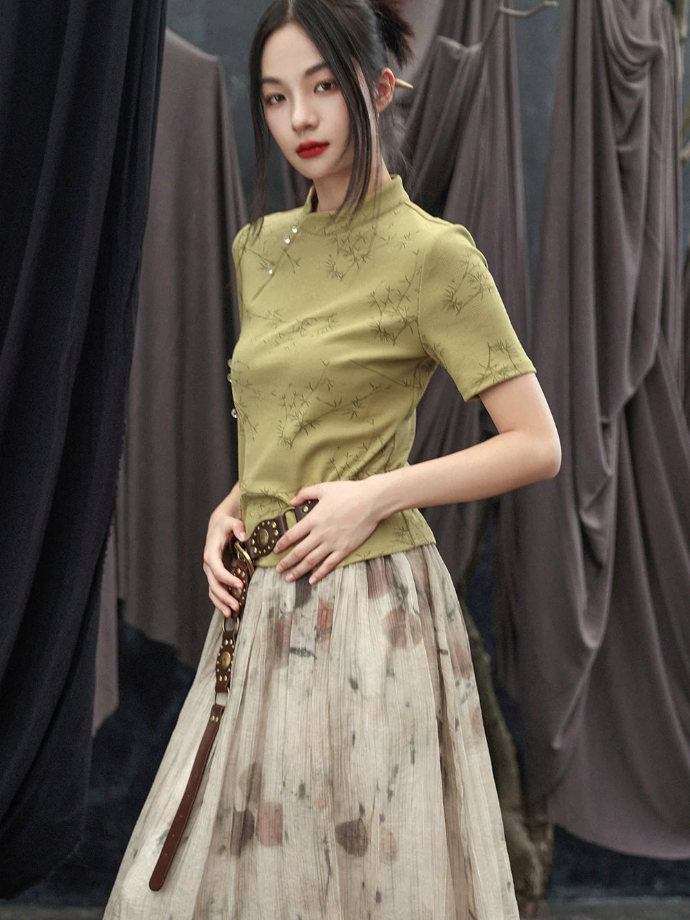 Neo-Chinese Style x T-shirt: Ginger