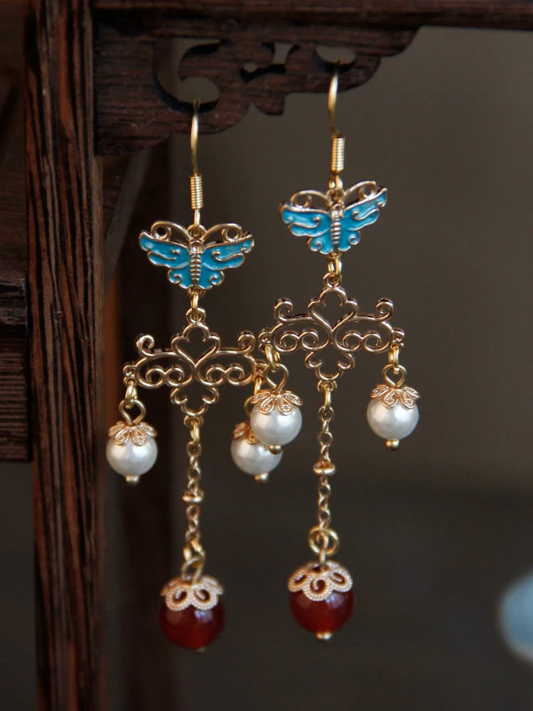 Chandelier Chinese Style Earrings