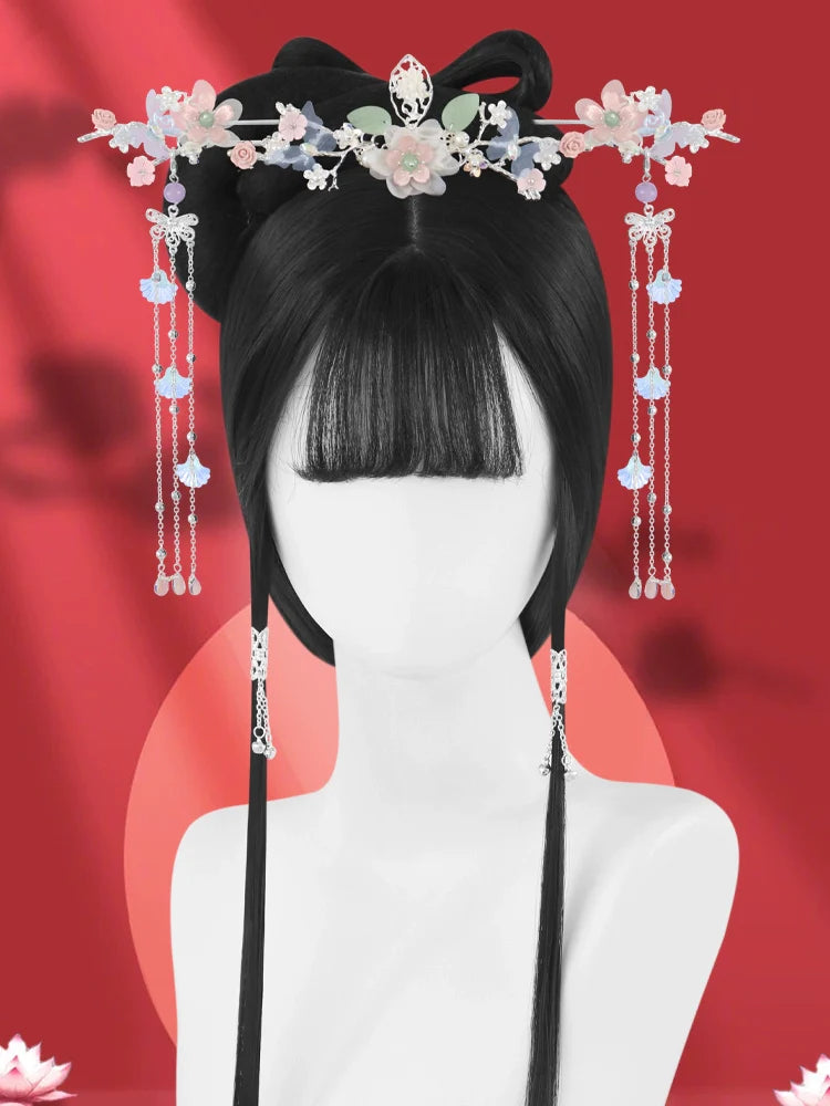 Graceful Silhouette - Chinese Style Hair Wig for Hanfu