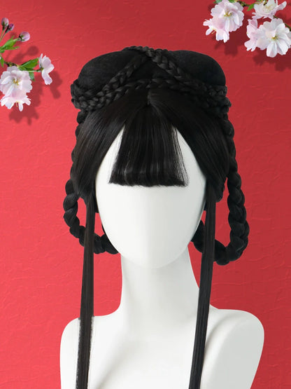 Clear Snow - Chinese Style Hair Wig for Hanfu