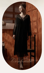 Romantic Lace Sheer Nightgown