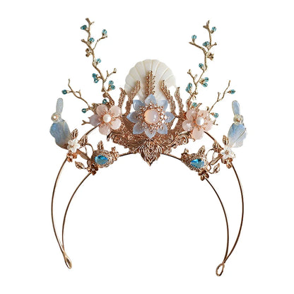 Hanfu Hair Accessories Set: Bihai Ballad