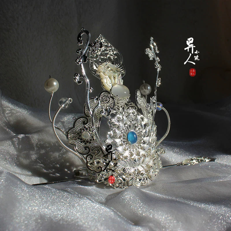 Red Cliff - Unisex Hanfu Hair Crown