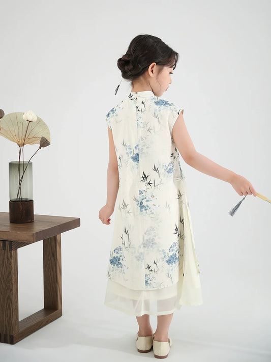 Ivara - New Chinese Style Cheongsam for Girls