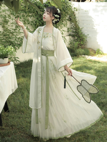 Jasmine - Song Dynasty Style Qiyao Ruqun Hanfu