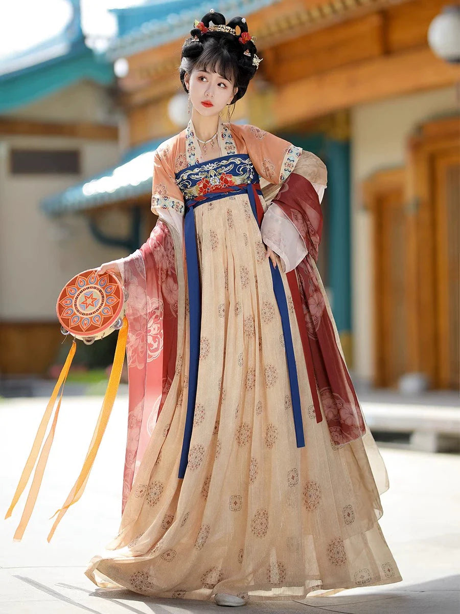 Fanhua 繁花 - Tang Dynasty Style Qixiong Ruqun