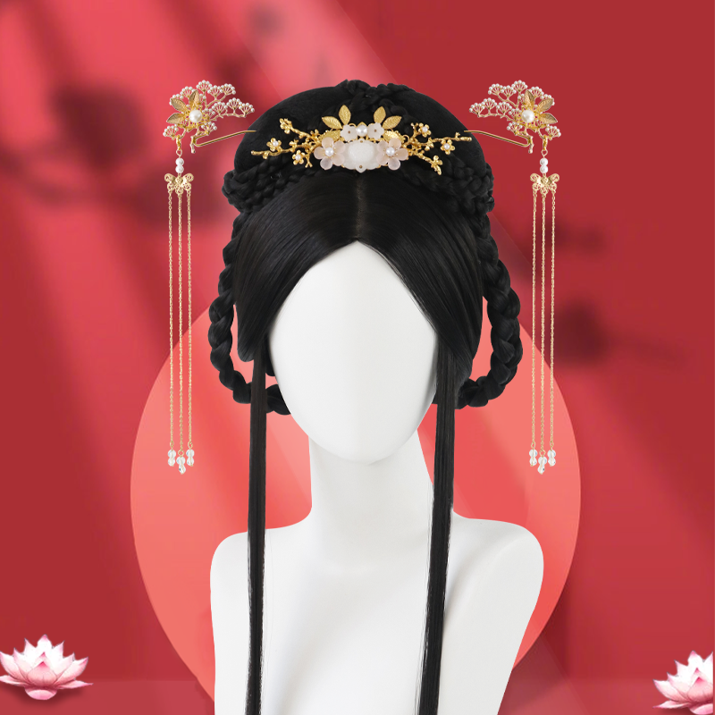 Spring Blossom - Chinese Fairy Style Hair Wig for Hanfu