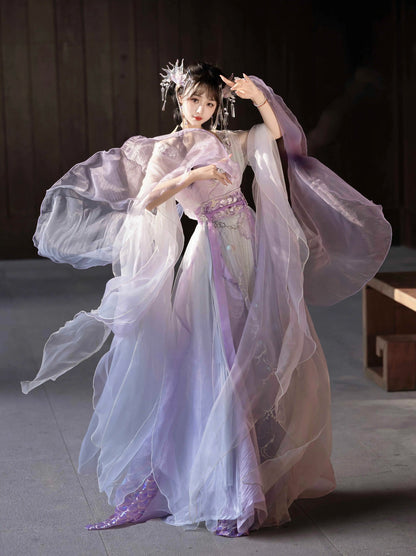 Beads with Tears 珠有泪 - Wei Jin Fairytale Style Qiyao Ruqun