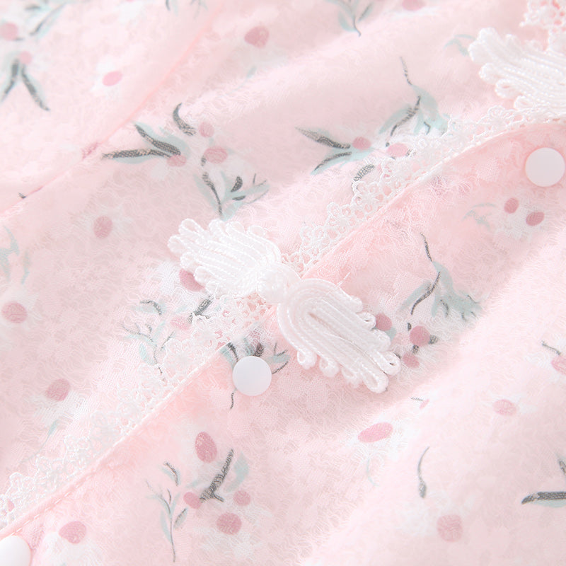 Soft Girl - Cheongsam Style Baby Onesies for Girls