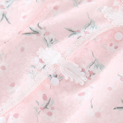 Soft Girl - Cheongsam Style Baby Onesies for Girls
