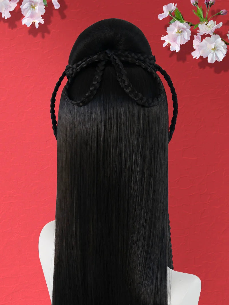 Lotus Flower - Chinese Style Hair Wig for Hanfu