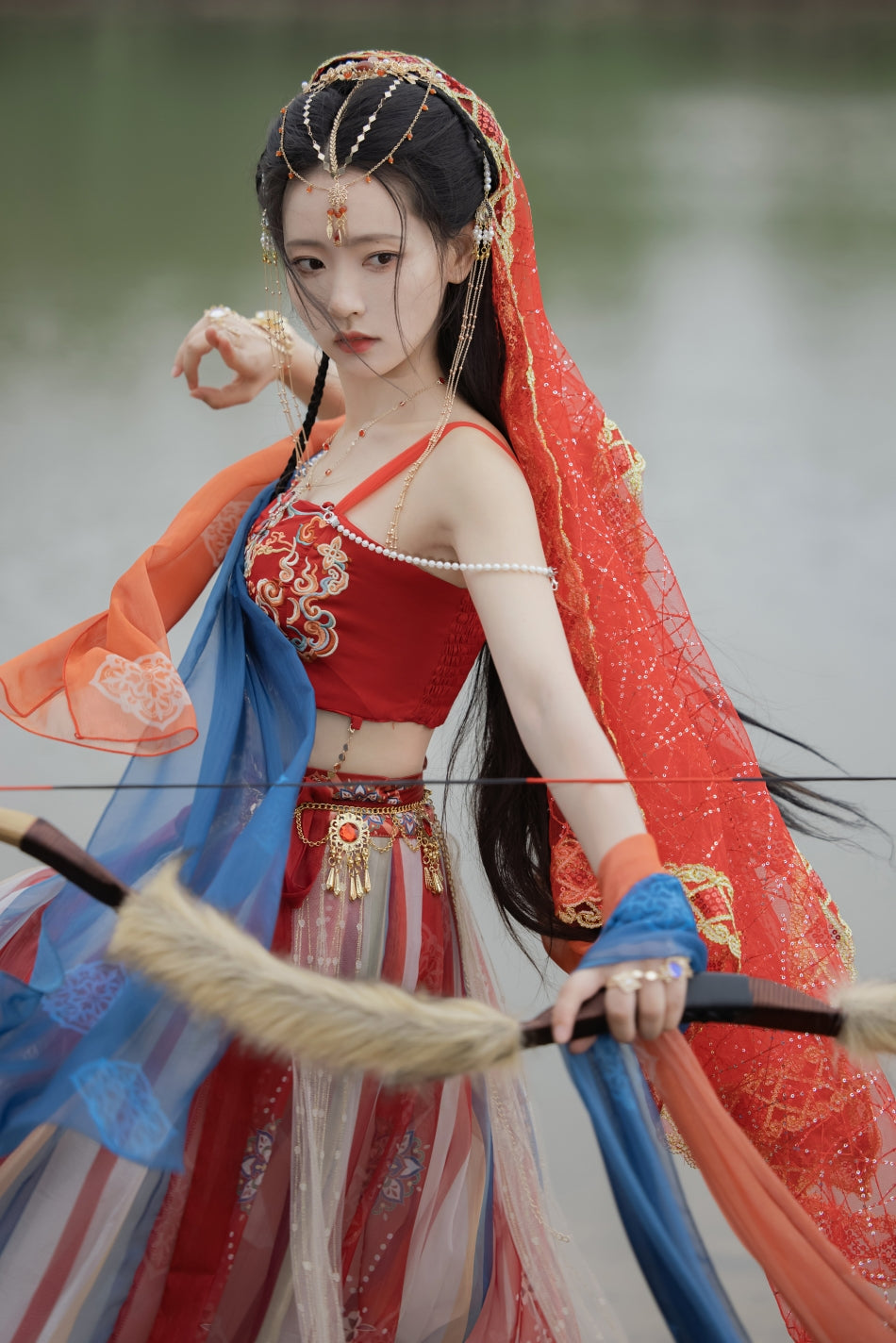 Princess of Western Xia 西夏王妃 - Dunhuang Fairies Feitian Tang Dynasty Costume