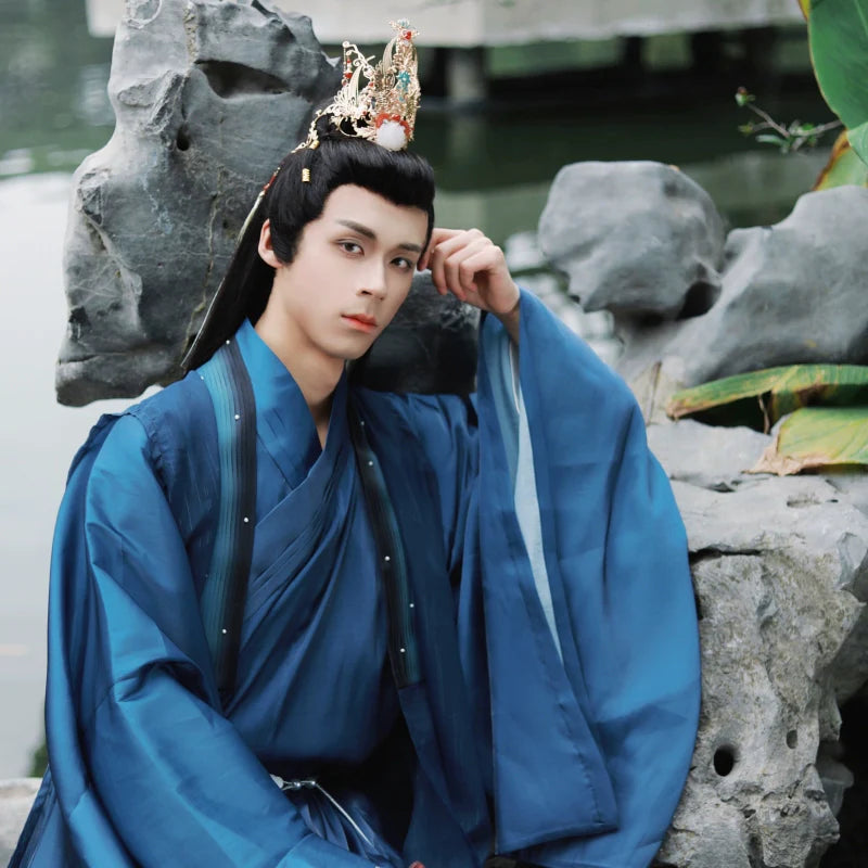 Hanfu Hair Accessories Set: Jiugao