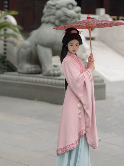 Xiaoyu 小玉 - Wei Jin Fairy Style Cross Collar Qiyao Ruqun