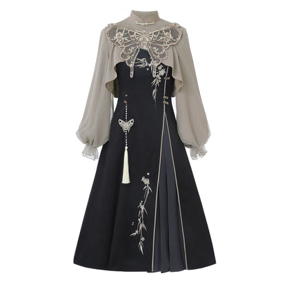 Butterfly Ash 蝶烬 - New Chinese Style Summer Sundress