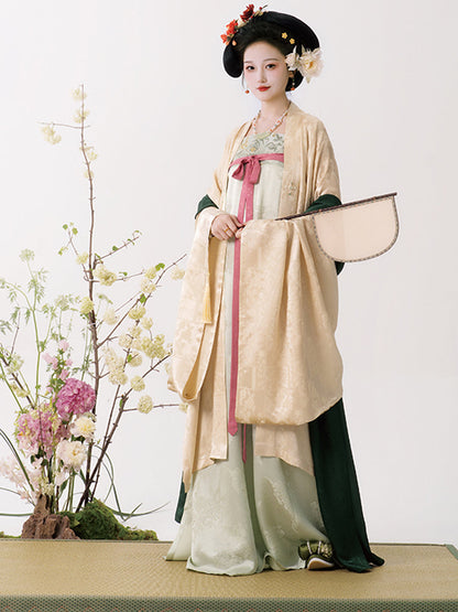 Si Yao 司遥 - Tang Dynasty Style 100% Silk Qixiong Ruqun (Preorder)