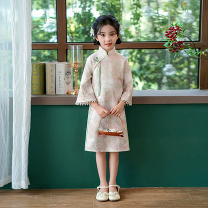 Daphne - New Chinese Style Cheongsam for Girls