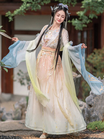 Calm Waters 定风波 - Wei Jin Fairy Style Qiyao Ruqun