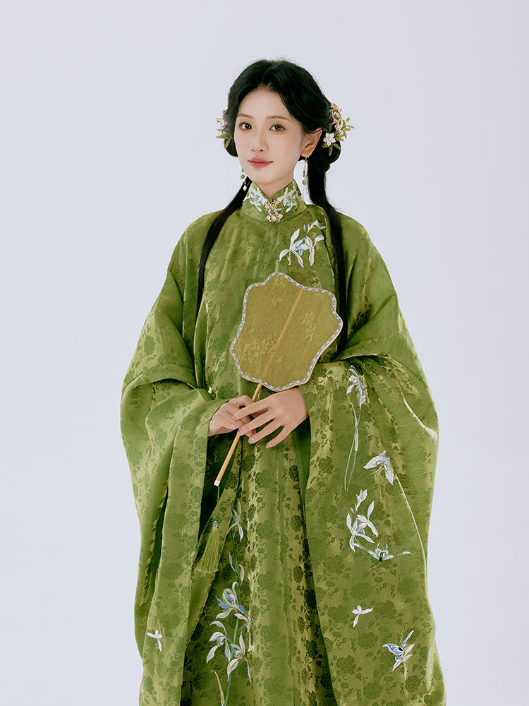 Yougu 幽谷 - Robe & Mamianqun Ming Dynasty Hanfu Set
