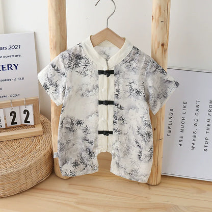 Berries - Cheongsam Style Baby Onesies for Girls