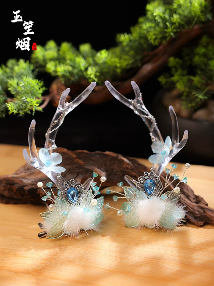 Hair Clips: Festive Dragon